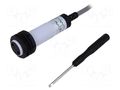 Sensor: photoelectric; Range: 0÷0.4m; 2-wire NO; DARK-ON; PBT; 50ms LANBAO PR18S-BC40ATO