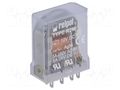Relay: electromagnetic; DPDT; Ucoil: 12VDC; Icontacts max: 10A RELPOL R2M-12VDC