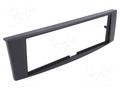 Radio frame; Renault; 1 DIN; black ACV RAM-40.190
