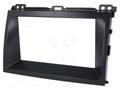 Radio frame; Toyota; 2 DIN; black 4CARMEDIA RAM-40.218.2