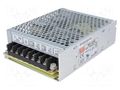 Power supply: switching; for building in,modular; 68W; 5VDC; 78% MEAN WELL RD-65B