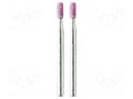 Grindingstone; Ø: 3mm; Ø: 3mm; 2pcs; aluminium oxide; Bit len: 8mm PG MINI PG-M2010