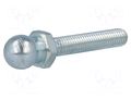 Pin; M8; steel; Ø: 14mm; Plating: zinc; Thread len: 43mm ELESA+GANTER SM-14-M8X43
