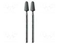 Grindingstone; Ø: 5mm; Ø: 2.35mm; ceramic grinding; 2pcs. PG MINI PG-M2420