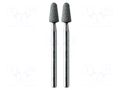 Grindingstone; Ø: 5mm; Ø: 2.35mm; ceramic grinding; 2pcs. PG MINI PG-M2420