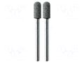 Grindingstone; Ø: 6mm; Ø: 3mm; 2pcs; silicon carbide; Bit len: 10mm PG MINI PG-M2465