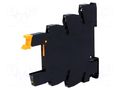 Socket; PIN: 8; 6A; 240VAC; for DIN rail mounting; SNR,ST SCHRACK ST3FLC4
