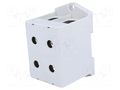 Splice terminal: rail; 850A; 690V; screw terminal; grey; polyamide OUNEVA T022240