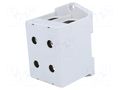 Splice terminal: rail; 850A; 690V; screw terminal; grey; polyamide OUNEVA T022240