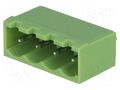 Pluggable terminal block; Contacts ph: 5mm; ways: 4; straight XINYA TBG-5.0-PW-4P