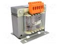 Transformer: mains; 300VA; 230VAC; 12V; 12V; Leads: terminal block INDEL TMB300/2X12V