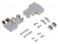 Enclosure for connectors: D-Sub; D-Sub 9pin,D-Sub HD 15pin ENCITECH TRI-M-09-K