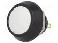 Switch: vandal resistant; Pos: 2; SPST-NO; 2A/36VDC; IP65; OFF-(ON) ONPOW V12B-12W-A