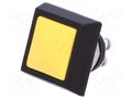Switch: vandal resistant; Pos: 2; SPST-NO; 2A/36VDC; IP65; OFF-(ON) ONPOW V12S-10Y-A