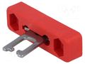 Flexible key; FR; Features: actuator adjustable in 1 direction PIZZATO ELETTRICA VF-KEYD7
