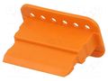 Secondary lock; female; PIN: 12; orange; DT DEUTSCH W12S