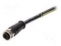 Connector: M12; plug; female; Micro-Change; PIN: 5; straight; 4A; 60V MOLEX MX-120065-9520