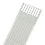 FFC / FPC CABLE, 4 POS, 305MM, WHITE 15167-0721