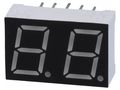 Display: LED; 7-segment; 10mm; 0.39"; No.char: 2; red; 30mcd; anode OPTO Plus LED OPD-D3910LE-BW