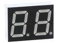 Display: LED; 7-segment; 14.2mm; 0.56"; No.char: 2; yellow-green OPTO Plus LED OPD-D5631YG-BW