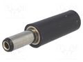 Connector: DC supply; plug; female; straight; for cable; soldering CHANGZHOU DAHUA IMP AND EXP (GROUP) CO PC-004