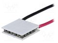 Module: Peltier; 2V; 8.5A; 15x15x3.7mm; 9.5W; Al2O3; 16AWG; 68°C STONECOLD PM-15X15-9.5