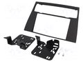 Radio frame; BMW; 2 DIN; black 4CARMEDIA RAM-40.045