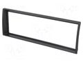 Radio frame; VW; 1 DIN; black 4CARMEDIA RAM-40.059