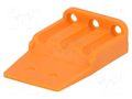 Secondary lock; female; PIN: 3; orange; DTM DEUTSCH WM3S