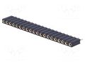 Connector: pin strips; socket; female; PIN: 20; straight; THT; 1x20 CONNFLY ZL307-1X20