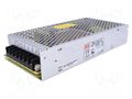 Power supply: switching; for building in,modular; 150W; 15VDC MEAN WELL RS-150-15