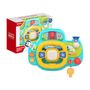 Interactive steering wheel for children (blue) Huanger HE0541, Huanger HE0541