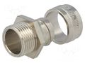 Straight terminal connector; Thread: metric,non-swivel,outside HELLERMANNTYTON SC20-FM-M20