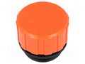 Breather cap; with "tech-foam" air filter of polyurethane ELESA+GANTER SFP.70-2+F/FOAM