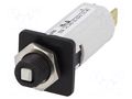 Circuit breaker; 240VAC; 48VDC; 12A; SPST; Poles: 1; on panel,screw SCHURTER T9-311C-12A