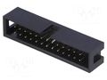 Connector: IDC; socket; male; PIN: 26; straight; THT; 2.54mm; 2x13 AMPHENOL COMMUNICATIONS SOLUTIONS T821-1-26-S1