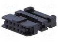 Connector: IDC; plug; female; PIN: 10; IDC; for ribbon cable; 2mm AMPHENOL COMMUNICATIONS SOLUTIONS T826110A101CEU