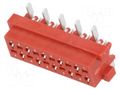 Connector: wire-board; socket; female; PIN: 10; 30V; 1A; vertical AMPHENOL COMMUNICATIONS SOLUTIONS TMM-6-0-10-2
