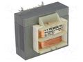 Transformer: mains; 8VA; 230VAC; 15.5V; 500mA; screw type; IP00 INDEL TS8/024