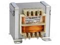 Transformer: mains; 40VA; 230VAC; 9V; 9V; 2.2A; 2.2A; screw type INDEL TS40/022
