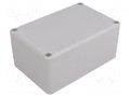 Enclosure: multipurpose; X: 78mm; Y: 118mm; Z: 54mm; polystyrene KRADEX Z-57