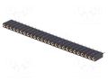 Connector: pin strips; socket; female; PIN: 26; straight; THT; 1x26 CONNFLY ZL307-1X26