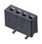 CONN, RCPT, 4POS, 1ROW, 1.27MM M50-3140445