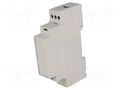 Enclosure: for DIN rail mounting; Y: 90mm; X: 17.5mm; Z: 53mm; PPO ITALTRONIC 1MH53/5