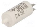 Capacitor: polypropylene; motors, run; 1uF; 475VAC; Ø28x55mm; ±5% DUCATI ENERGIA 4.16.17.01.64