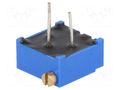 Potentiometer: mounting; horizontal,multiturn; 1kΩ; 500mW; THT VISHAY 64P1K