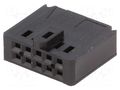Connector: wire-board; plug; female; PIN: 10; AMPMODU MOD IV; 2x5 TE Connectivity 102387-1