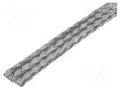 Braids; tape; Thk: 1.75mm; W: 11mm; 90A; Body dim: 24x11x0.2mm; 1m TE Connectivity PLC-90A