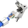 RJ45 CONN, PLUG, 1PORT, CAT6A, CABLE PGSBT