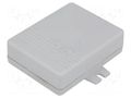 Enclosure: multipurpose; X: 57mm; Y: 73mm; Z: 21mm; with fixing lugs MASZCZYK ABS-21